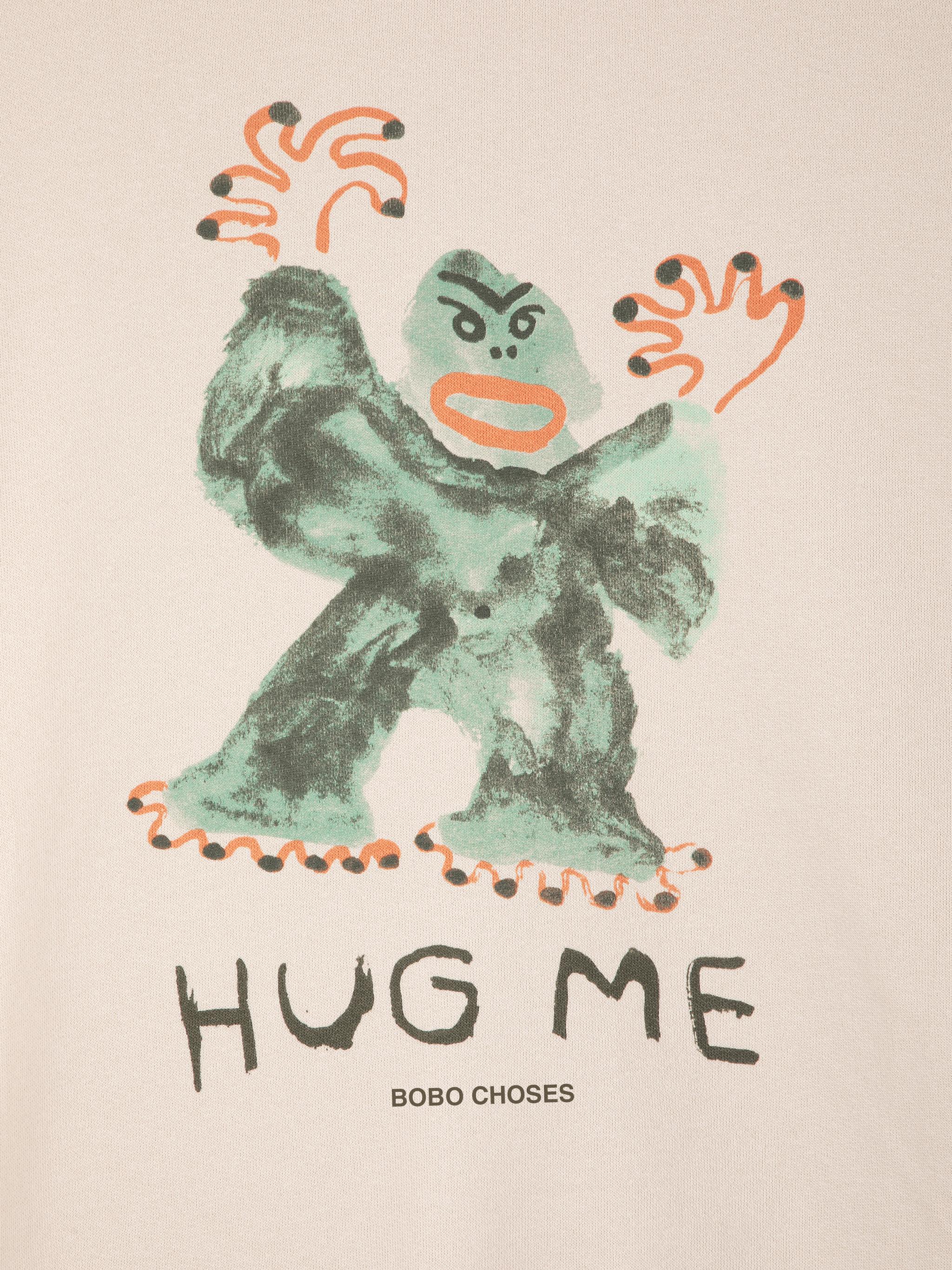 Bobo Choses Hug Me Sweatshirt Relaxed Fit Damen beige